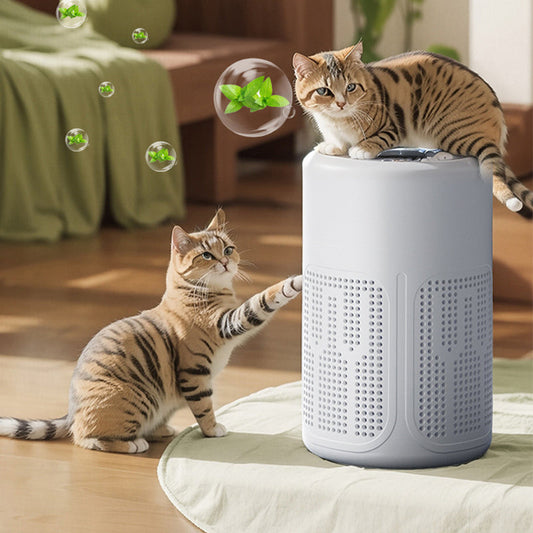 🏠 Purificator de aer cu filtrare multistrat pentru acasă – elimină poluanții și alergenii, funcționare ultra-silentă✨