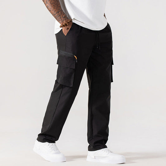 Pantaloni casual cargo pentru bărbați, cu multiple buzunare