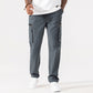 Pantaloni casual cargo pentru bărbați, cu multiple buzunare