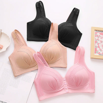 2026 Front-closure, breathable, skin-friendly cotton bra 【Buy 1 Get 1 Free】