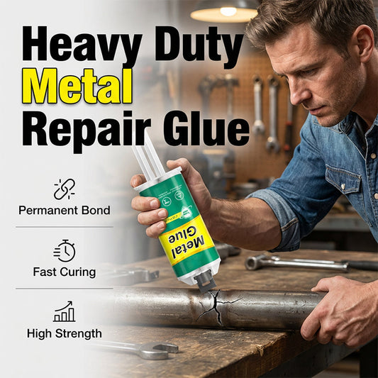 🔥REDUCERE DE 50% PENTRU O PERIOADĂ LIMITATĂ!🛠️Adeziv de reparații metalice AB de înaltă rezistență