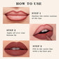 💄 Creion de buze mat – rezistent la apă, rezistență de 8 ore, ascuțitoare încorporată 💋✨