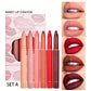 💄 Creion de buze mat – rezistent la apă, rezistență de 8 ore, ascuțitoare încorporată 💋✨