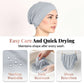 👒Cumpără 1 și primești 1 gratis!🌸 Turban elastic din mătase de lapte — confortabil, anti-alunecare, pentru păr și somn