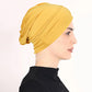 👒Cumpără 1 și primești 1 gratis!🌸 Turban elastic din mătase de lapte — confortabil, anti-alunecare, pentru păr și somn