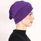 👒Cumpără 1 și primești 1 gratis!🌸 Turban elastic din mătase de lapte — confortabil, anti-alunecare, pentru păr și somn