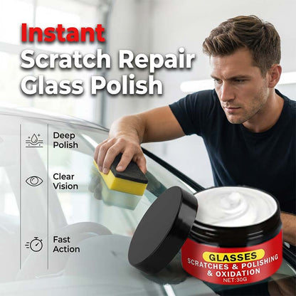 🚗 Pastă de Polish și Reparare pentru Zgârieturi pe Sticlă – Redă Claritatea Perfectă✨