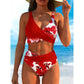 👙Bikini pentru femei, cu talie înaltă și imprimeu🏖️🌊