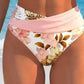 👙Bikini pentru femei, cu talie înaltă și imprimeu🏖️🌊