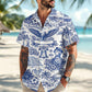 👔 Cămașă Hawaiiană pentru Bărbați, cu Imprimeu, Uscare Rapidă și Stil Versatil