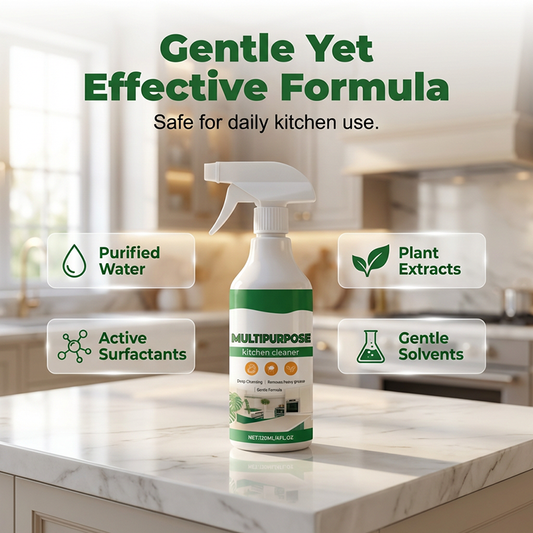 ⭐ 50% REDUCERE ACUM! 🧴Spray de bucătărie pentru îndepărtarea grăsimii – Curățare eficientă a cuptorului și a aragazului