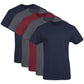 Tricou clasic cu guler rotund pentru bărbați