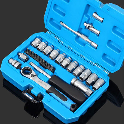 🔧Set de chei cu clichet și 29 de piese