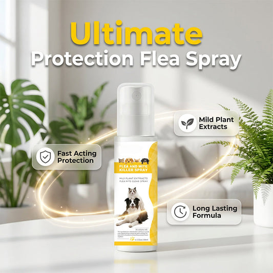 🔥Reducere de 50%🎁Spray repelent pentru animale de companie cu formulă delicată