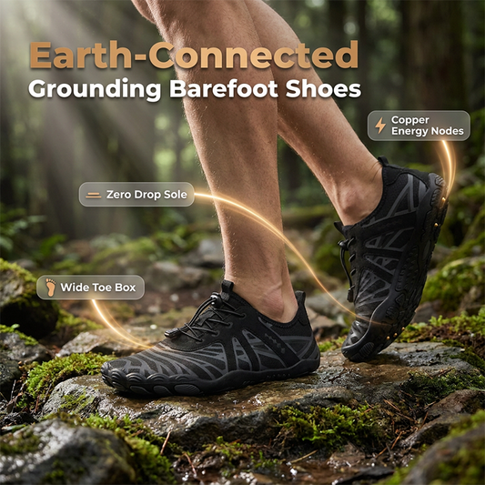 👟Pantofi Barefoot cu Cupru pentru Împământare – Confort, Stabilitate și Conexiune cu Natura