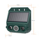 🔥✨🌞 Dispozitiv ultrasonic de alungare a păsărilor cu panou solar, pentru exterior