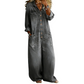 🔥 Women's Casual Long Sleeve Denim Jumpsuit