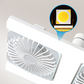 🌀💡Ventilator de tavan cu lumină LED 2-în-1 – Răcire dublă, luminozitate extremă, instalare fără unelte