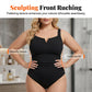 👙Costum de baie întreg pentru mărimi mari, cu efect de modelare a taliei