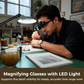 📢📢49% OFF !! ⏰Precision LED Magnifier for Electronics & Crafts