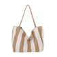 🌸 50% OFF NOW! 🌸Classic Vertical Stripe Beach & Shopping Tote
