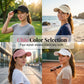 💥Peste 50.000 de bucăți vândute!🔥 Pălărie cu coadă de cal înaltă pentru femei SunSafeTok 🧢 Respirabilă, cu partea superioară deschisă și protecție UV400 ☀️