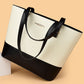 👜Set geantă tip tote 4-în-1 cu blocuri de culoare
