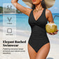👙Acest costum de baie dintr-o singură piesă pentru femei, cu efect de modelare a abdomenului, chiar se potrivește. 💃