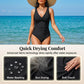 👙Acest costum de baie dintr-o singură piesă pentru femei, cu efect de modelare a abdomenului, chiar se potrivește. 💃