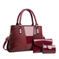 👜 Reducere de 40%!！Set de 3 piese de genți de mână pentru femei cu model de crocodil – textură luxoasă