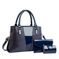 👜 Reducere de 40%!！Set de 3 piese de genți de mână pentru femei cu model de crocodil – textură luxoasă
