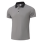 Tricou casual cu guler, croială slim fit, pentru bărbați