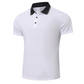 Tricou casual cu guler, croială slim fit, pentru bărbați
