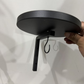 Cadă metalică pentru păsări, montată pe perete – finisaj bronz antic 🐦🛁🧱🏡
