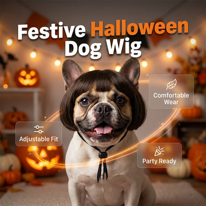 🐱Ofertă limitată✨Set de peruci amuzante pentru animale de companie
