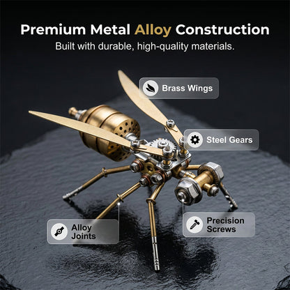 🔥Set de asamblare pentru modelul 3D „Albină metalică”