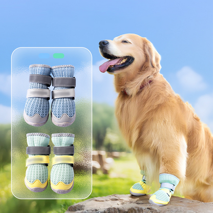 🐶🐱Pantofi pentru câini din plasă respirabilă✨