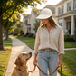 🌞✨Pălărie de soare elegantă și pliabilă pentru femei, cu factor de protecție UPF 50+ – Pălărie tip „bucket” din bumbac, cu boruri largi, clapă pentru gât și curea reglabilă
