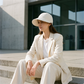 🌞✨Pălărie de soare elegantă și pliabilă pentru femei, cu factor de protecție UPF 50+ – Pălărie tip „bucket” din bumbac, cu boruri largi, clapă pentru gât și curea reglabilă