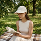 🌞✨Pălărie de soare elegantă și pliabilă pentru femei, cu factor de protecție UPF 50+ – Pălărie tip „bucket” din bumbac, cu boruri largi, clapă pentru gât și curea reglabilă