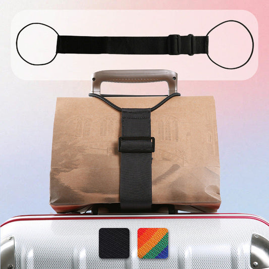 🧳 Cumpără 1 și primești 1 GRATIS! 🛫 Curea reglabilă pentru bagaje, care permite transportul fără mâini, curea elastică de fixare pentru genți de călătorie, destinată valizelor de mână