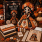 ⏳Ofertă specială limitată în timp🔥Set de bricolaj „Mireasa schelet” – complet, detaliat, perfect pentru decorul de Halloween!