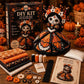 ⏳Ofertă specială limitată în timp🔥Set de bricolaj „Mireasa schelet” – complet, detaliat, perfect pentru decorul de Halloween!