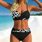 👙 REDUCERE DE 50% PENTRU O PERIOADĂ LIMITATĂ! ✨ Set de bikini din două piese cu efect push-up pentru femei