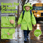 🐸 50% REDUCERE! Poncho de ploaie pentru copii în formă de broască ☔ – Impermeabil, ușor și ușor de transportat în rucsac