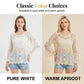 👚 Bluză de damă în stil retro din dantelă — dantelă rafinată, croială lejeră ✨