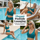 🌸 REDUCERE DE 50% ACUM! 🌸 SET DE BIKINI CU TALIE ÎNALTĂ ȘI PLIURI, CARE ÎȚI PUNE ÎN VALOARE SILUETA