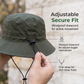 🎉 REDUCERE DE 50% ACUM! 🪣 Pălărie de pescuit pliabilă, la modă – Impermeabilă, protecție UPF 50+ și husă pliabilă – Compactă, respirabilă și perfectă pentru călătorii ✨