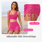 Set de costum de baie pentru femei, model cu trei piese
