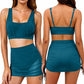 Set de costum de baie pentru femei, model cu trei piese